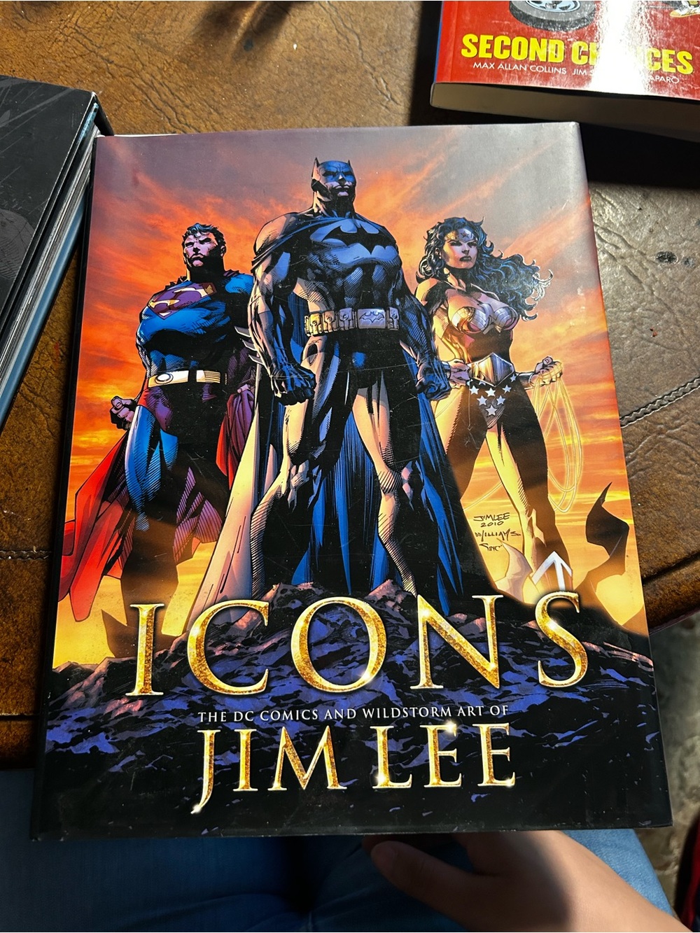 DC Comics Icons Trio Wall Art - Blue, Red, Gold